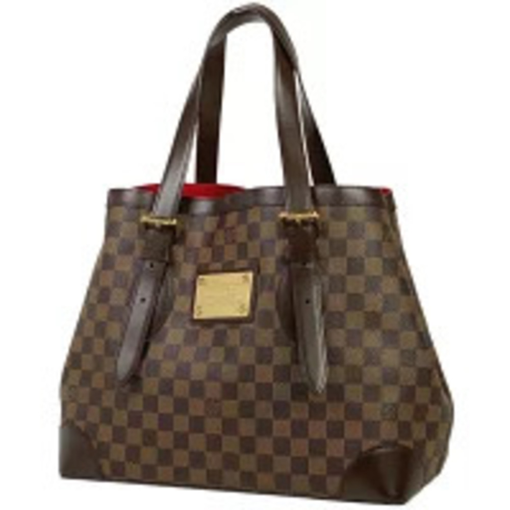 Louis Vuitton Hampstead Shoulder Bag Tote Damier Brown